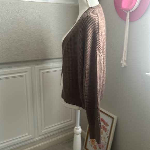 Brown Knitted Cardigan - Picture 7 of 10